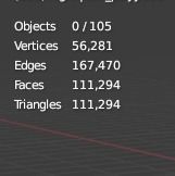 spaceship low poly with uv unwrapping 3D model_6