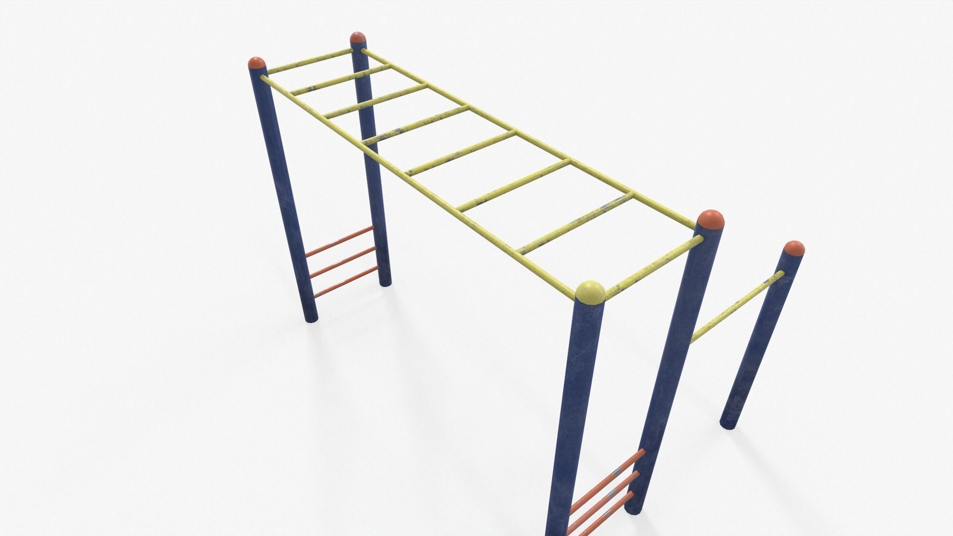 Monkey Bar Free low-poly 3D model_4