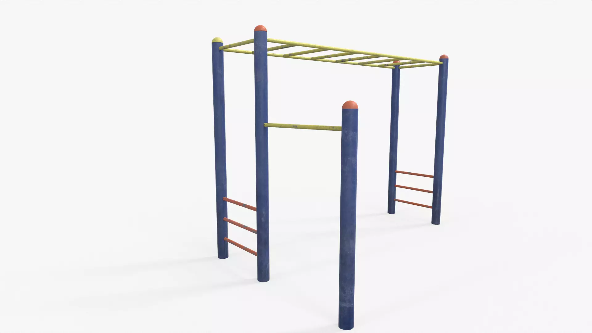 Monkey Bar Free low-poly 3D model_0