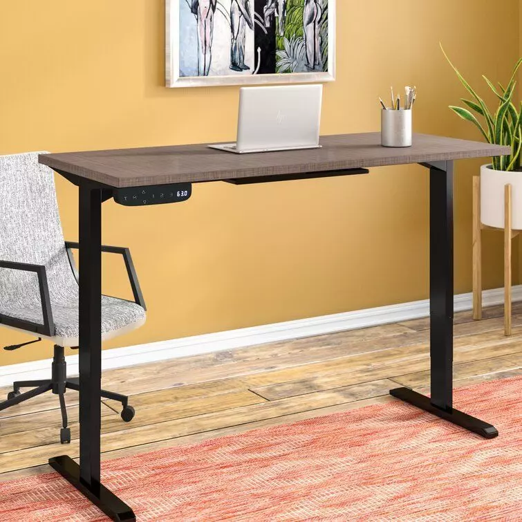 Electric Standing Height Adjustable Desk Frame 3D model_0