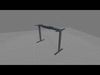 Electric Standing Height Adjustable Desk Frame 3D model_1