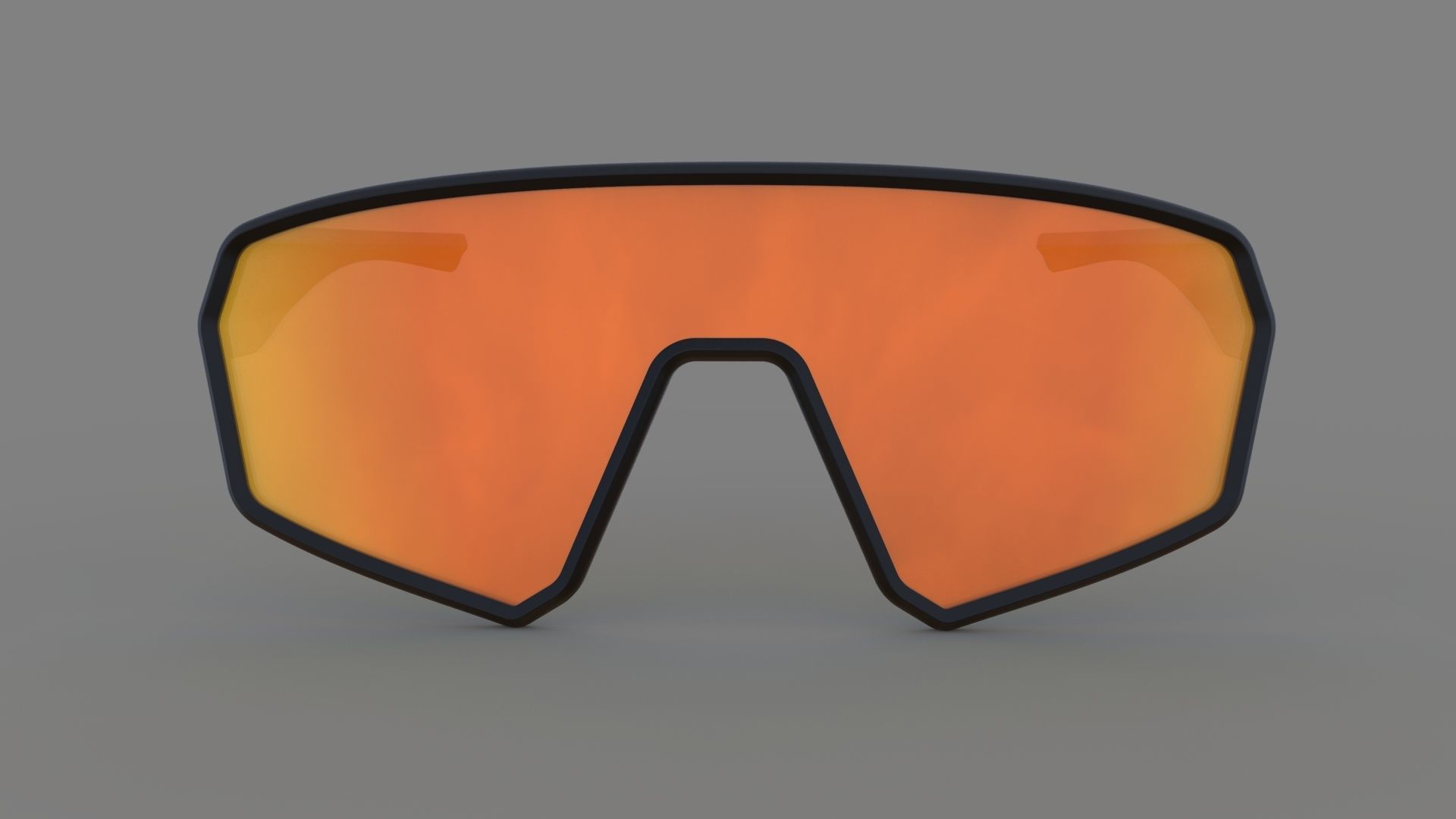 Sci fi and sport glasses 3D model_11