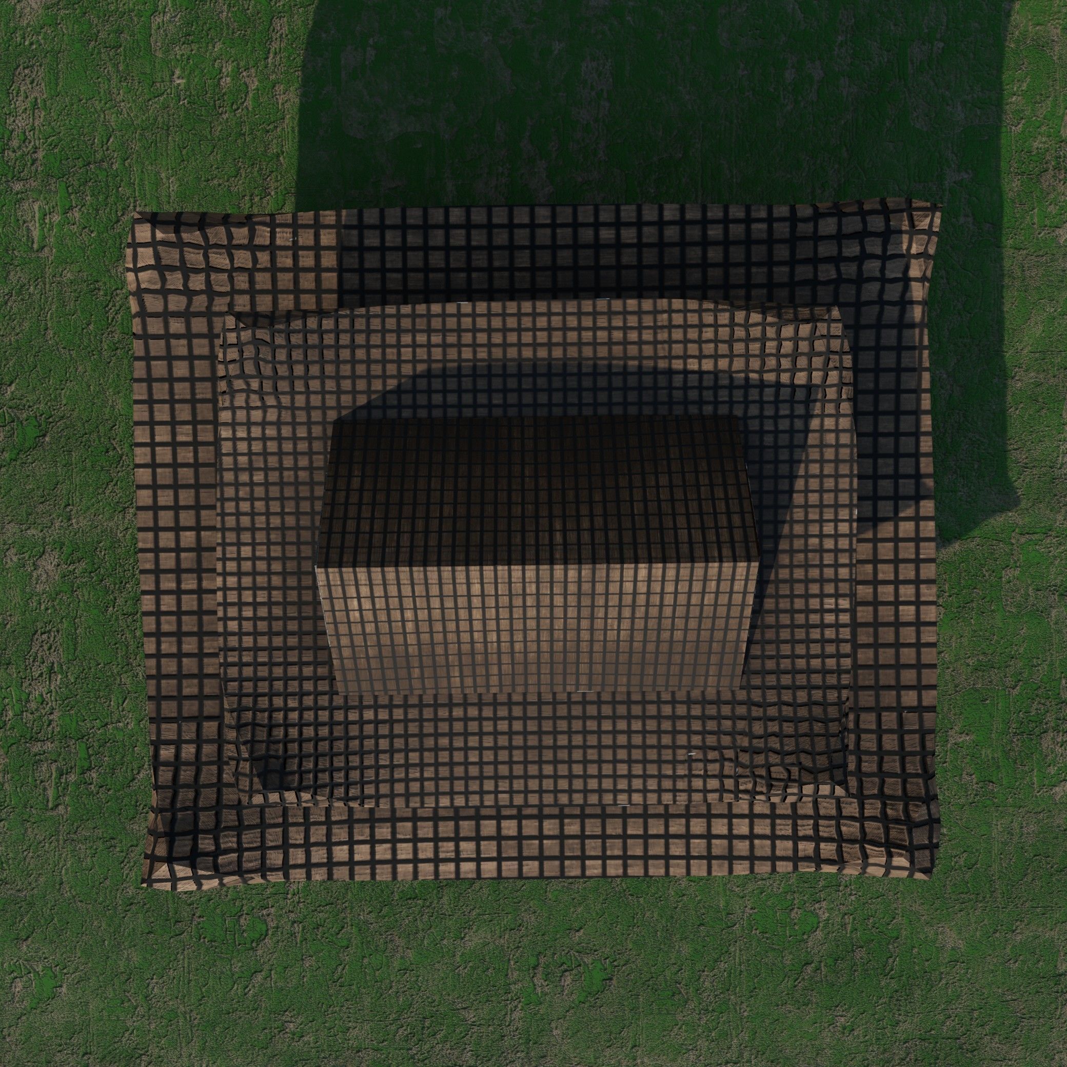 Chinese Ancient house Free low-poly 3D model_5