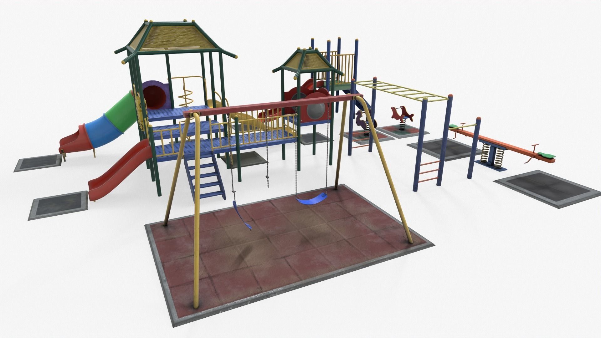 Playground Full Pack 3D Model Collection_10