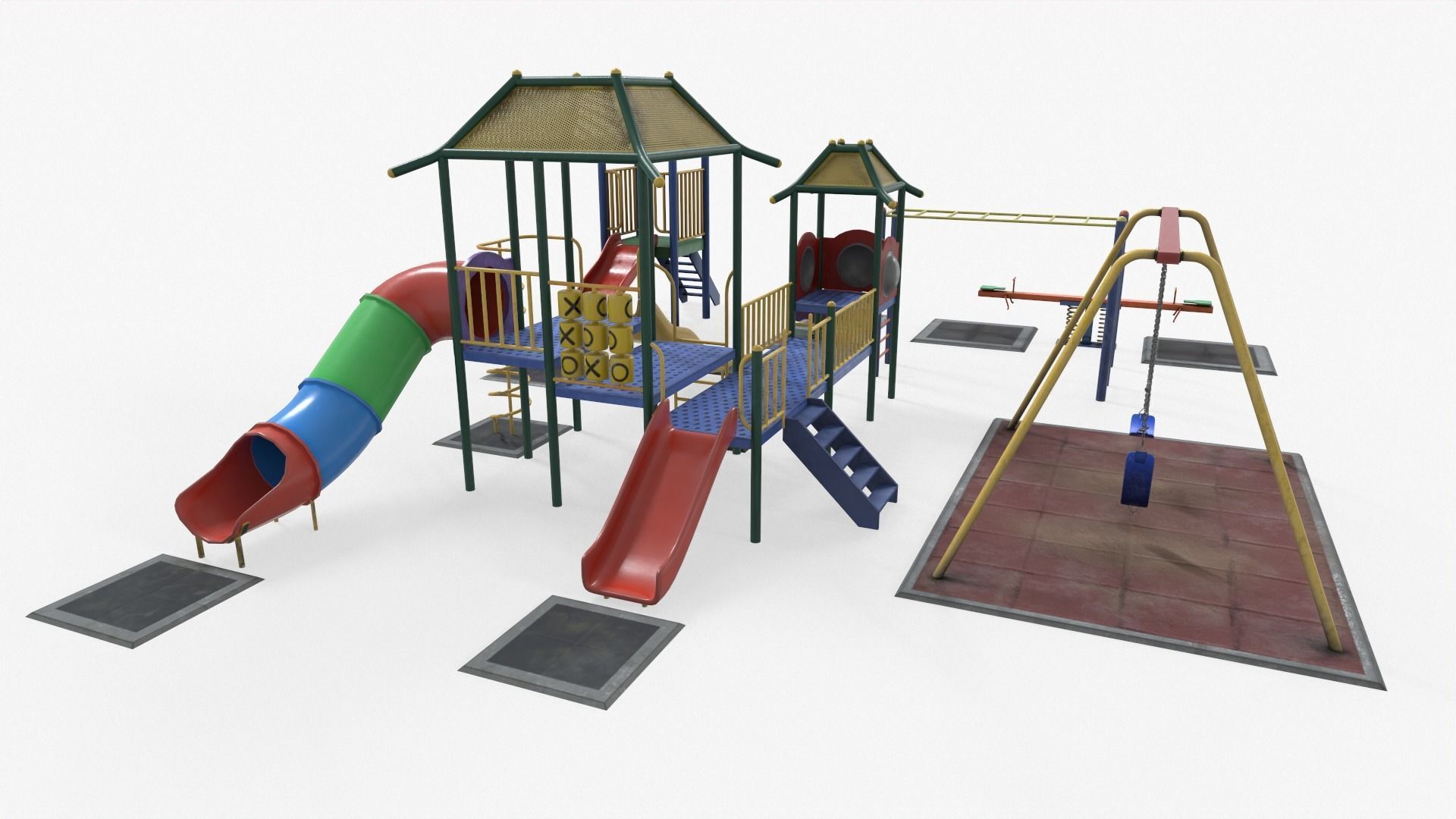 Playground Full Pack 3D Model Collection_9