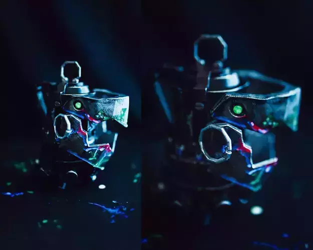 Arcane Chomper Grenade 3D print model