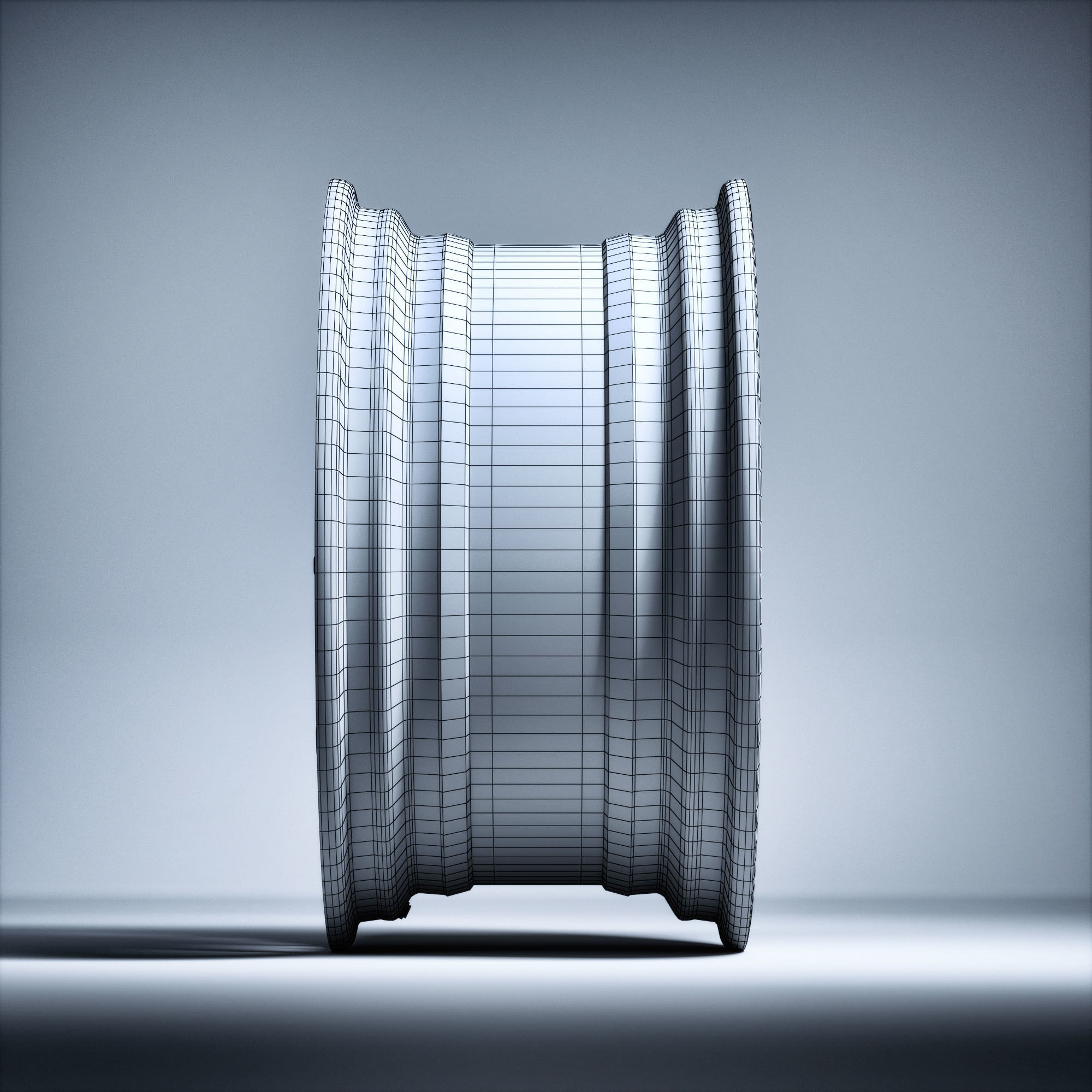 RAYS VOLK RACING G025 Low-poly 3D model_11