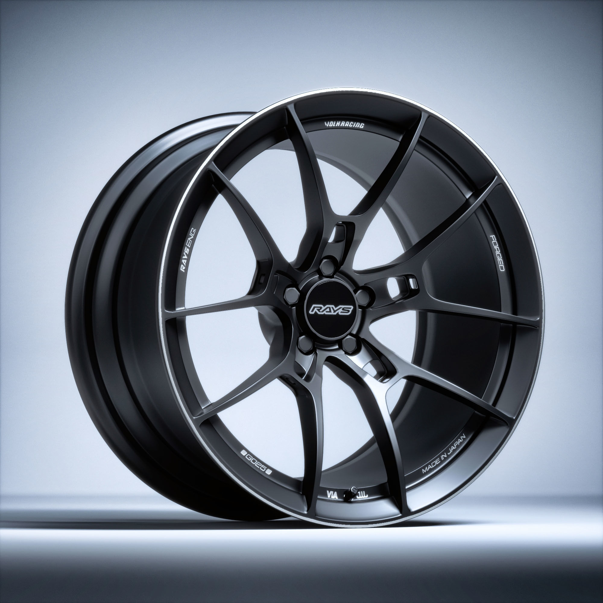 RAYS VOLK RACING G025 Low-poly 3D model_2