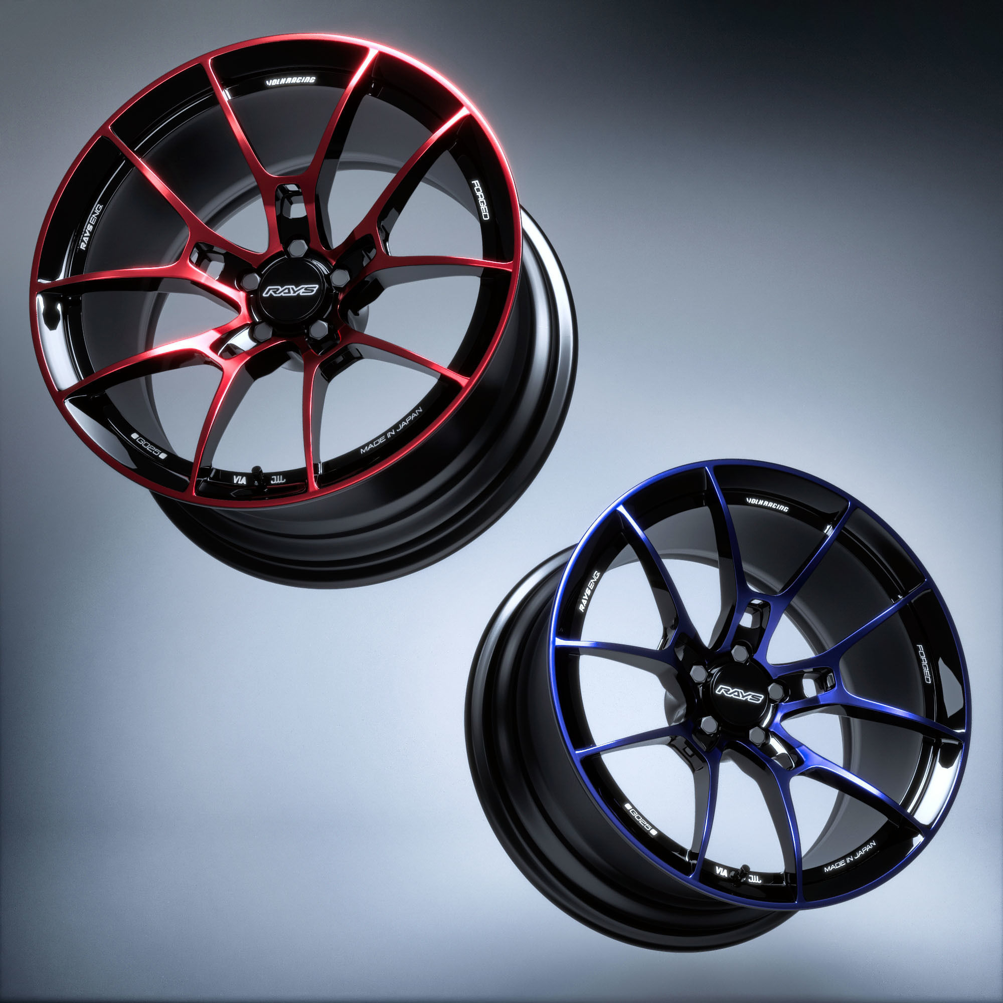 RAYS VOLK RACING G025 Low-poly 3D model_4