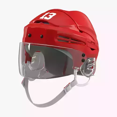 Hockey Helmet Generic 2 3D model
