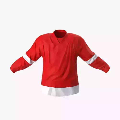 Hockey Jersey Generic 2 3D model