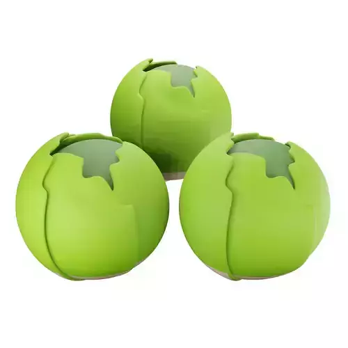 Brussels Sprout Low-poly 3D model