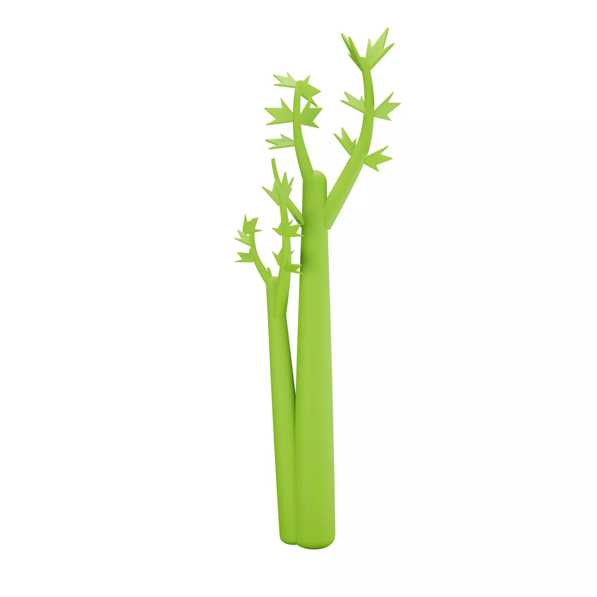 Celery Leaf Low-poly 3D model