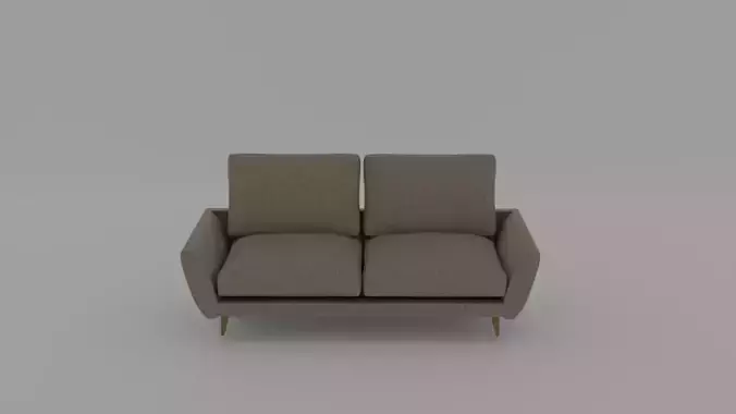 SOFA 3D Model two seater