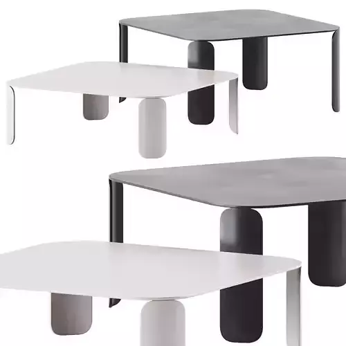 Bebop Square Coffee Table by Fermob