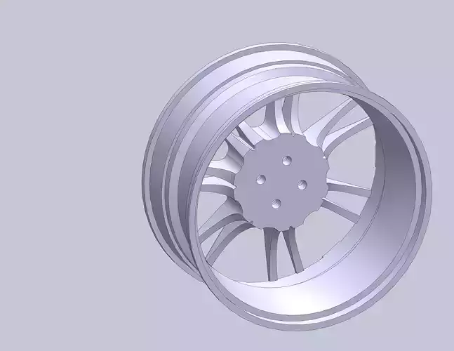 Araba jant model 3D model