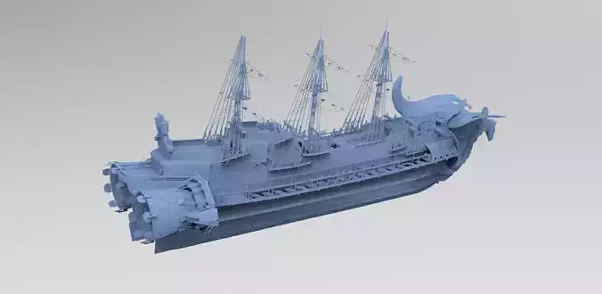 Eagle Fang Master Kings Airship base 2