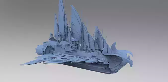 Winged Eagle Fang Master Kings Airship