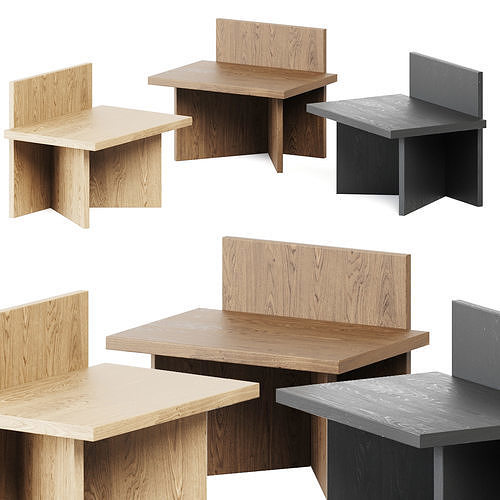 Ferm Living Oblique Tabel 3D model