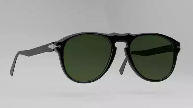 Persol Black Green Sunglasses