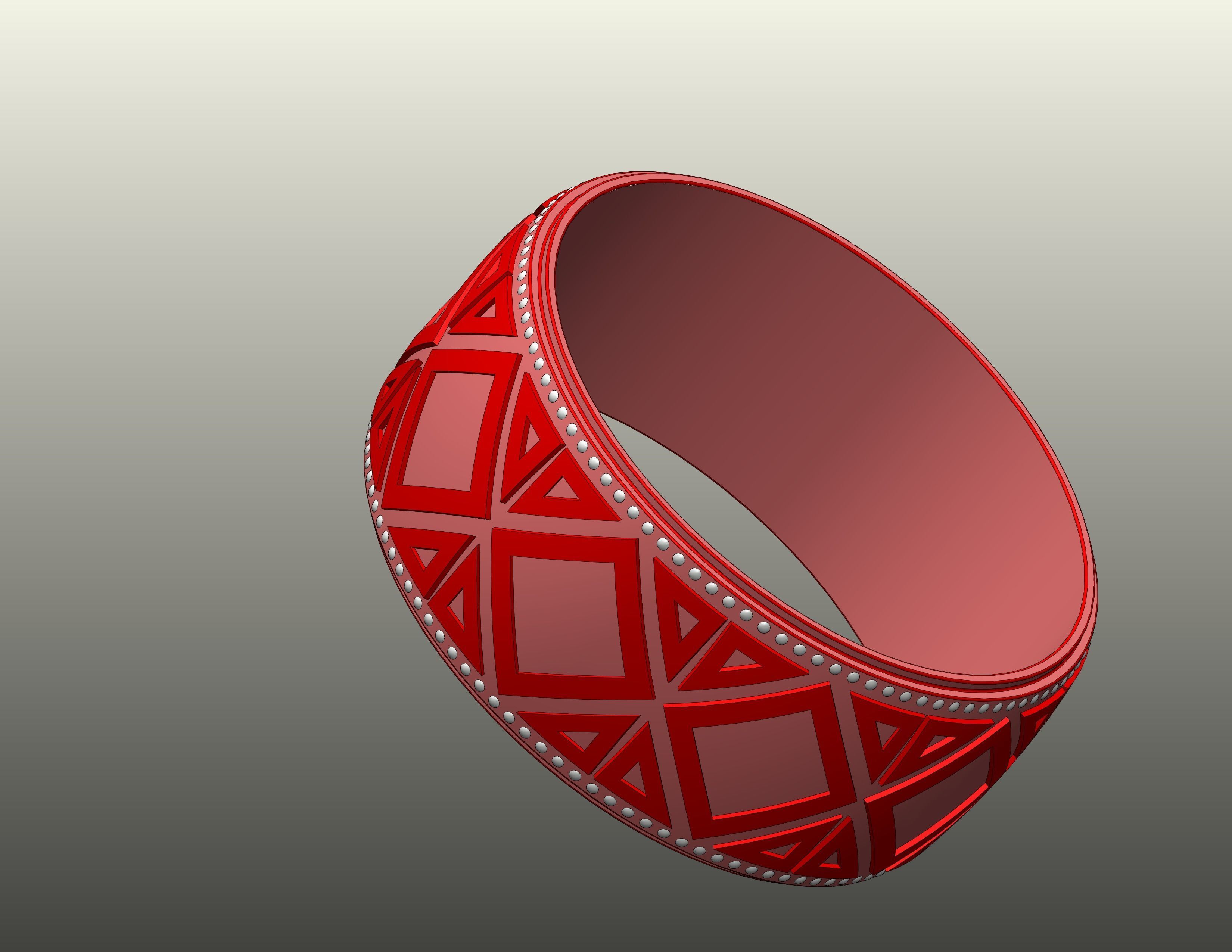 Elmas Taki Yuzuk Tasarimi 3D model_1