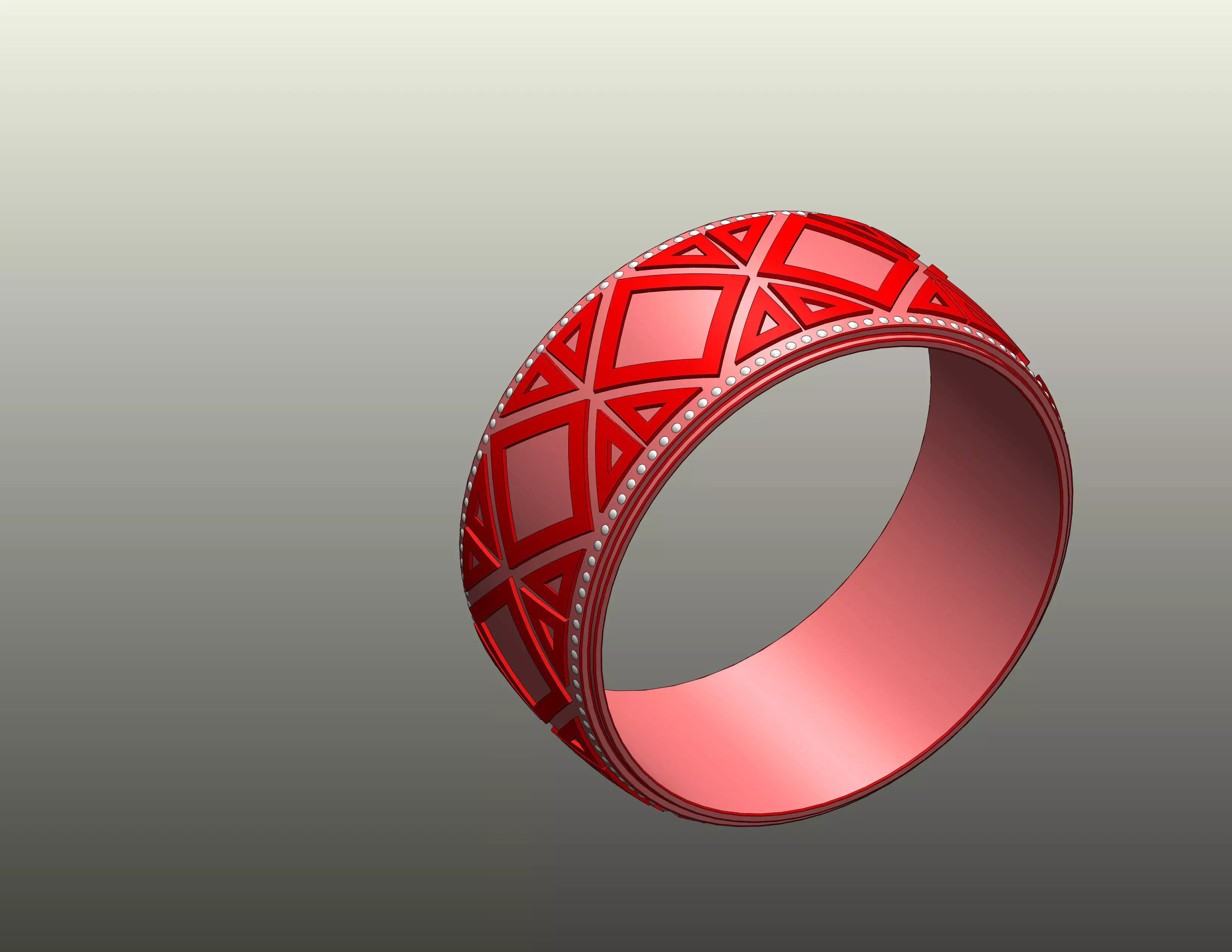 Elmas Taki Yuzuk Tasarimi 3D model_0