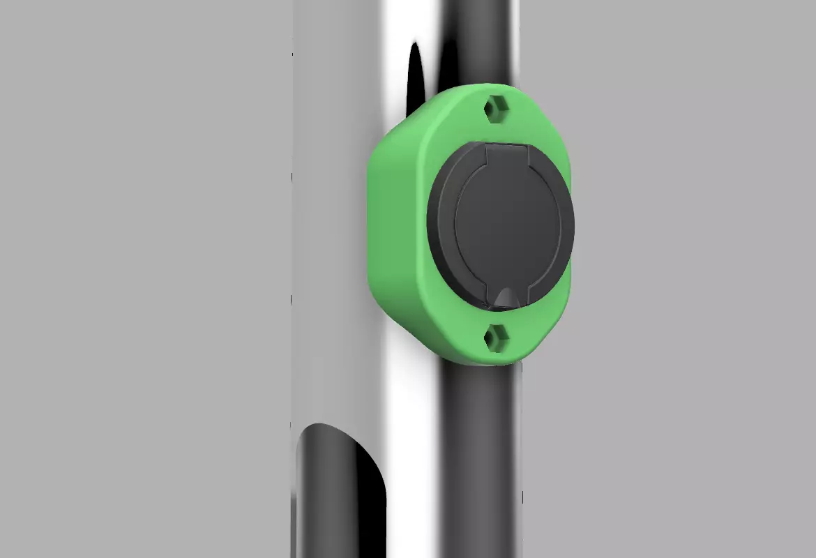 Type2 Connector Adapter 3D print model