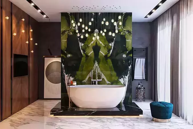 Modern Bathroom  3D model