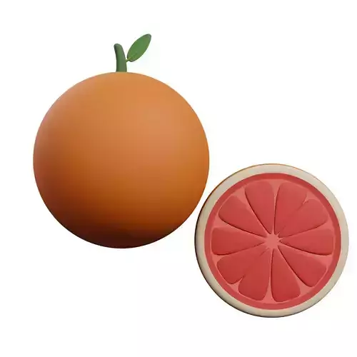 Grapefruit and orange