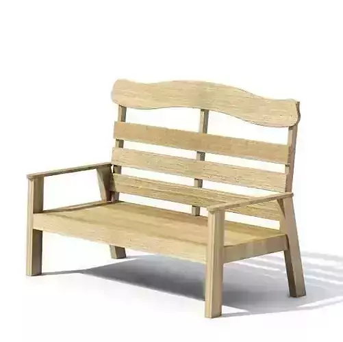 Wooden Garden Bench