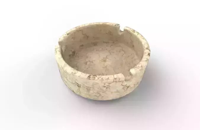 Ashtray M3 Low-poly 3D model