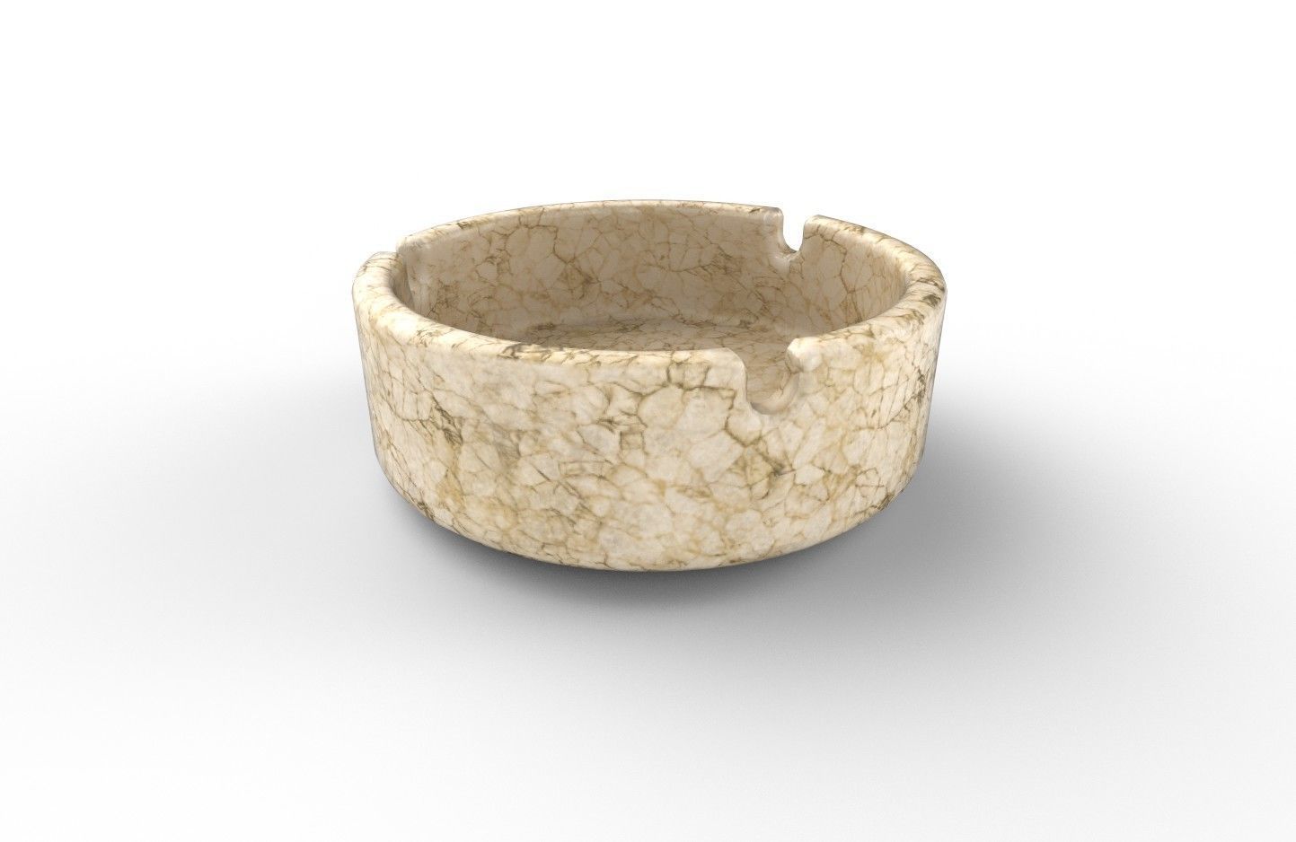 Ashtray M3 Low-poly 3D model_14