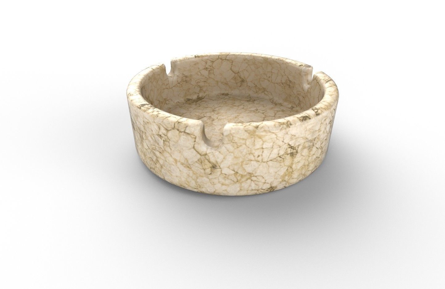 Ashtray M3 Low-poly 3D model_17