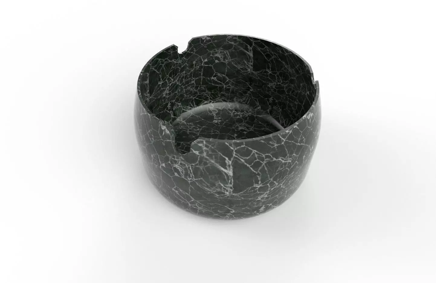 Ashtray M4 Low-poly 3D model_0