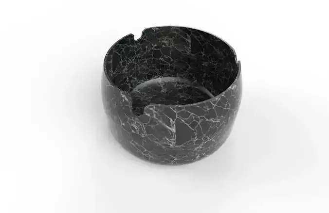 Ashtray M4 Low-poly 3D model