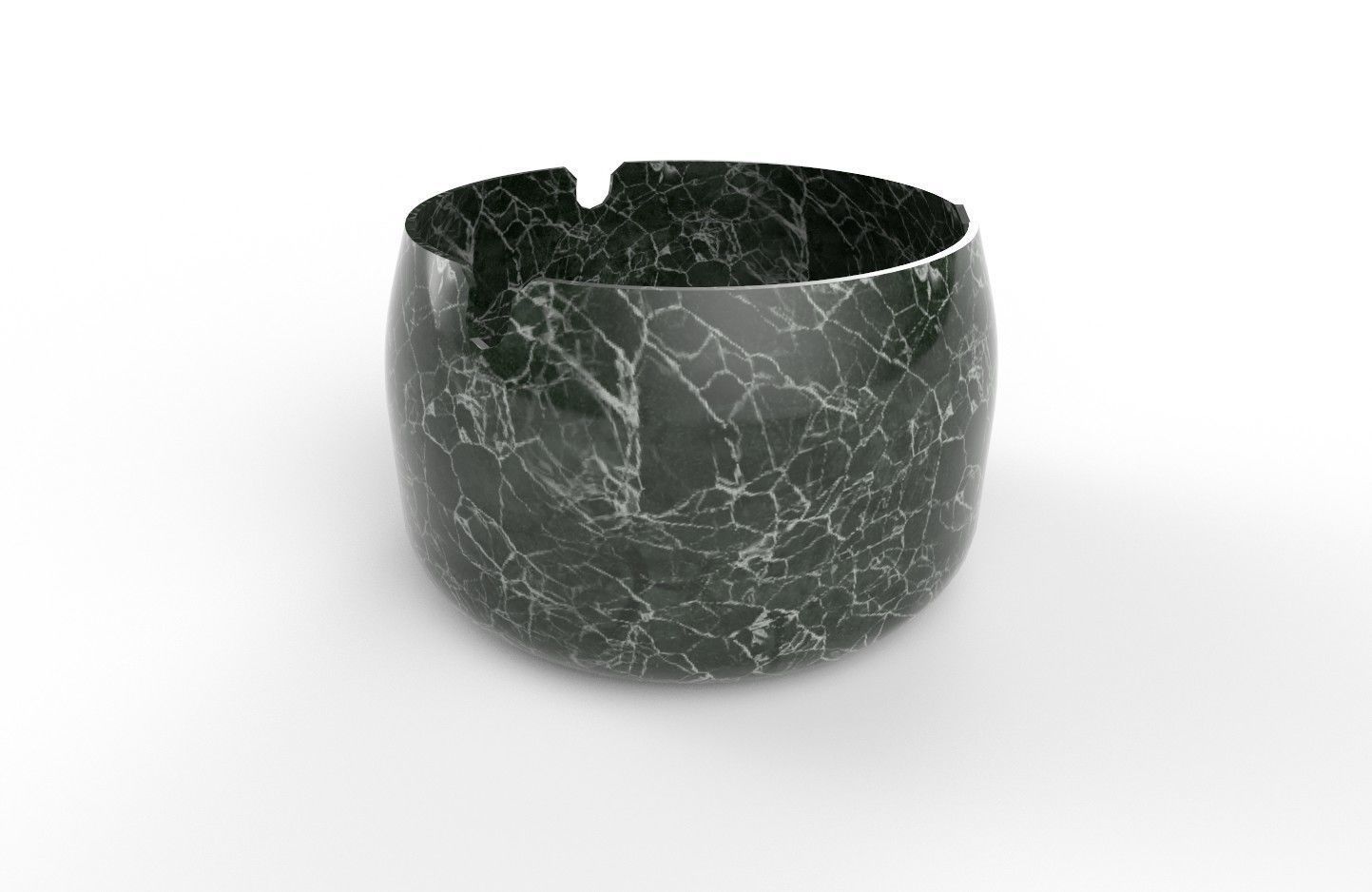 Ashtray M4 Low-poly 3D model_1