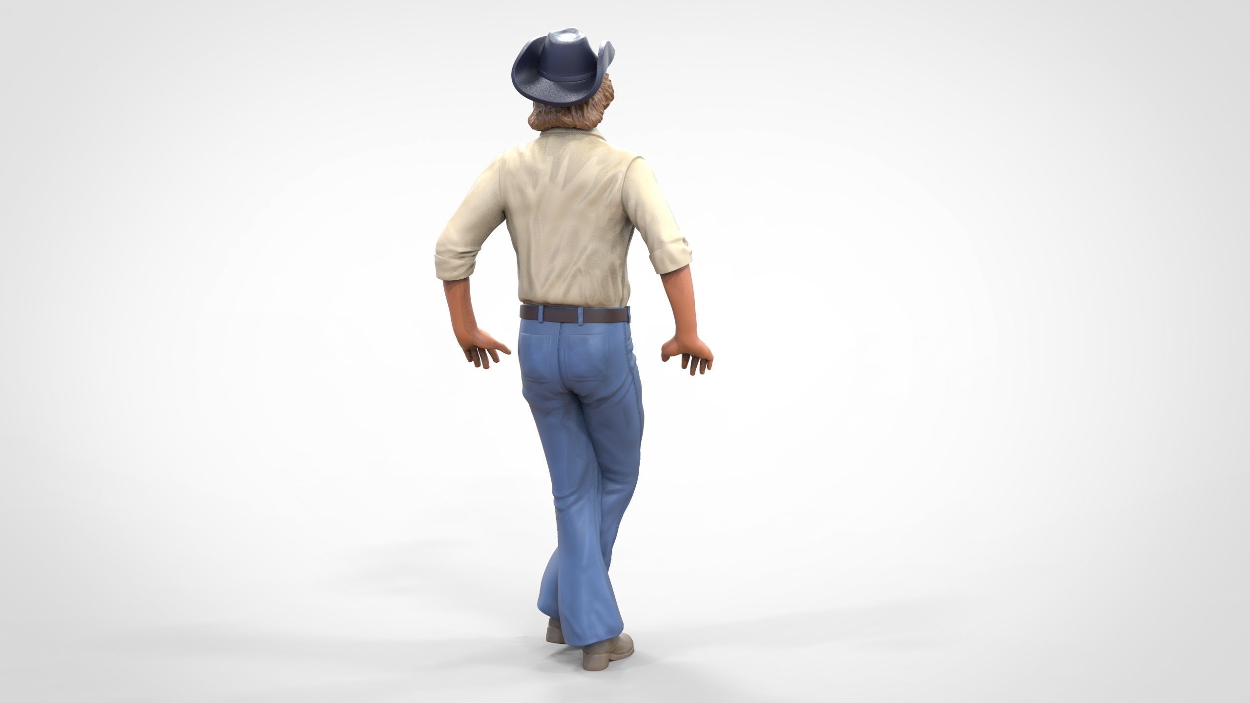 N1 Bo Duke The dukes of Hazzard 3D print model_23