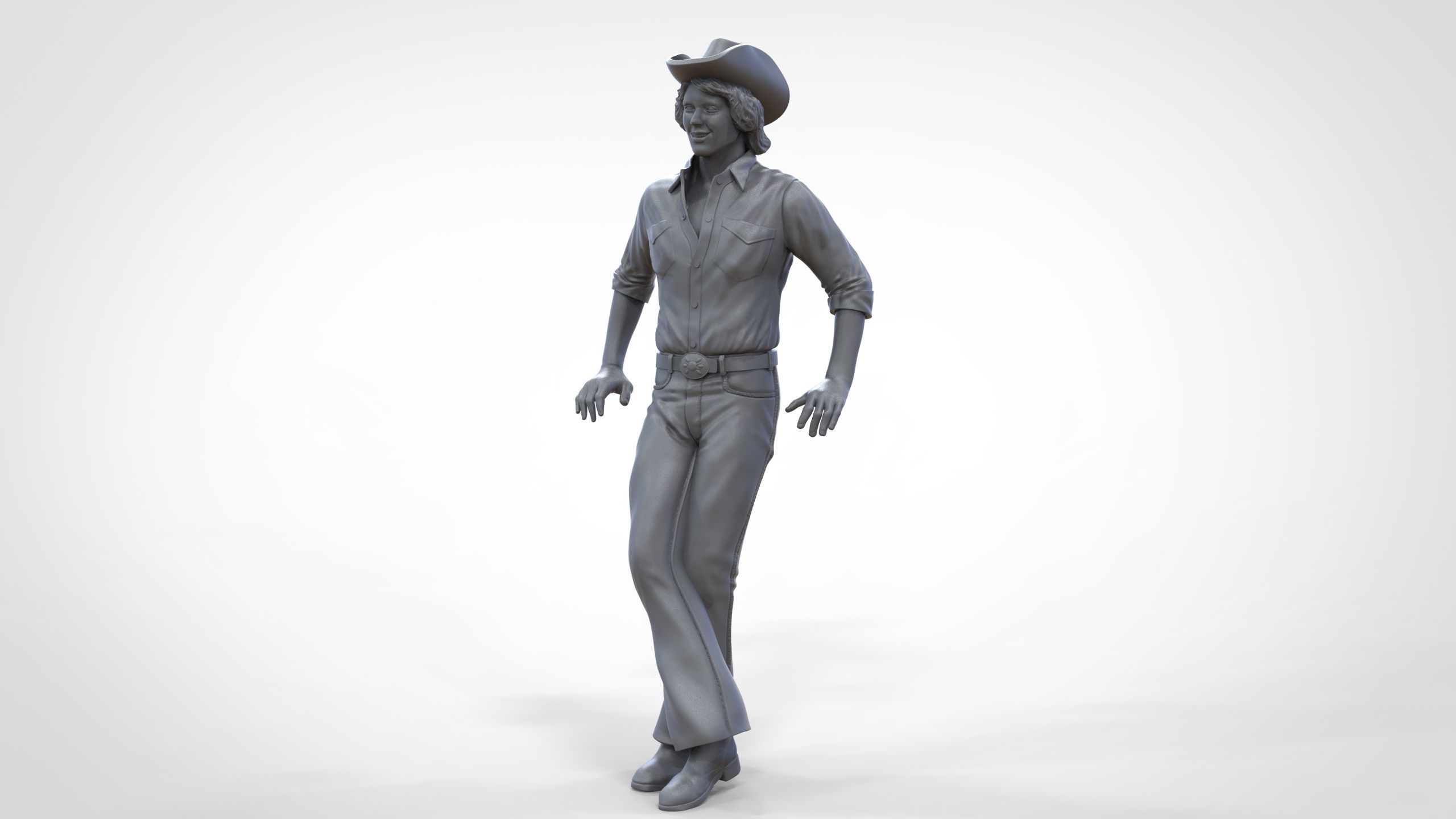 N1 Bo Duke The dukes of Hazzard 3D print model_41