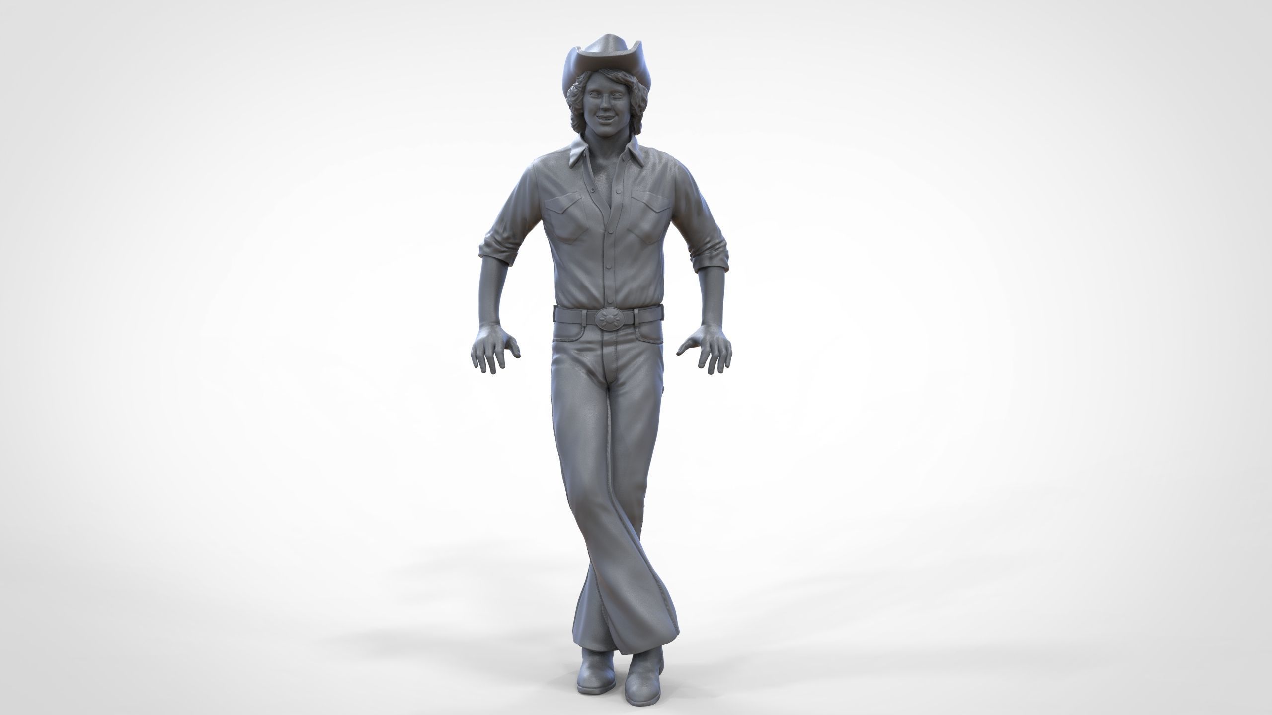 N1 Bo Duke The dukes of Hazzard 3D print model_52