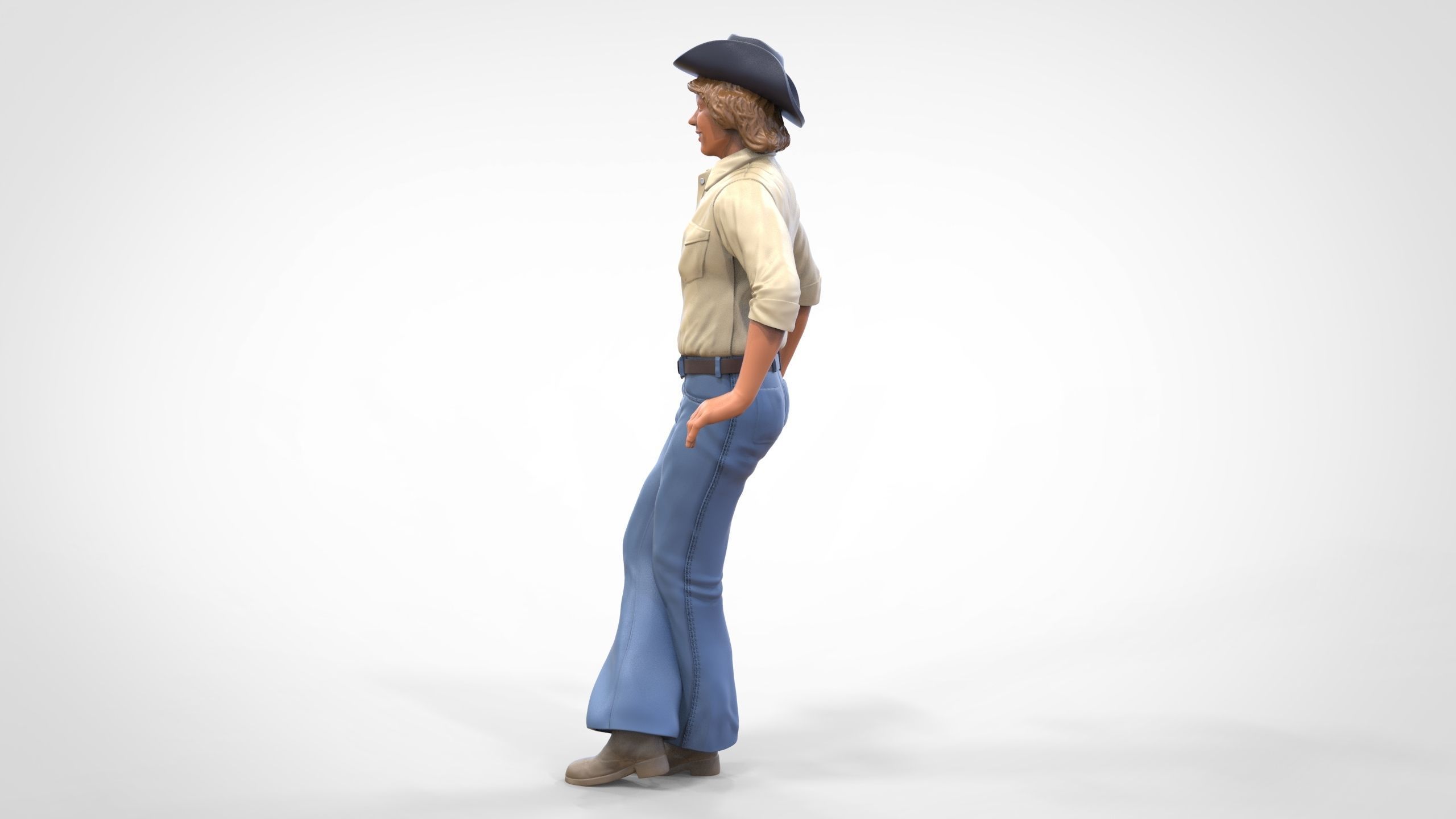 N1 Bo Duke The dukes of Hazzard 3D print model_13