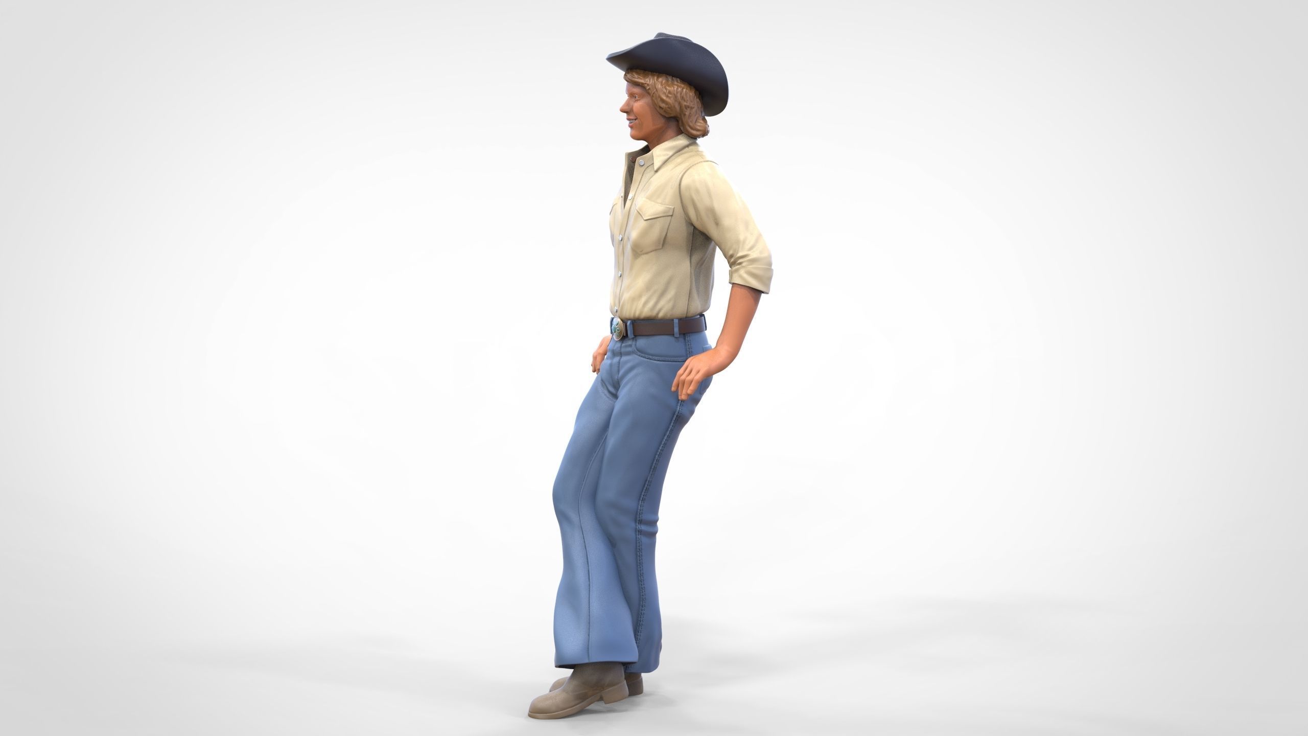 N1 Bo Duke The dukes of Hazzard 3D print model_10