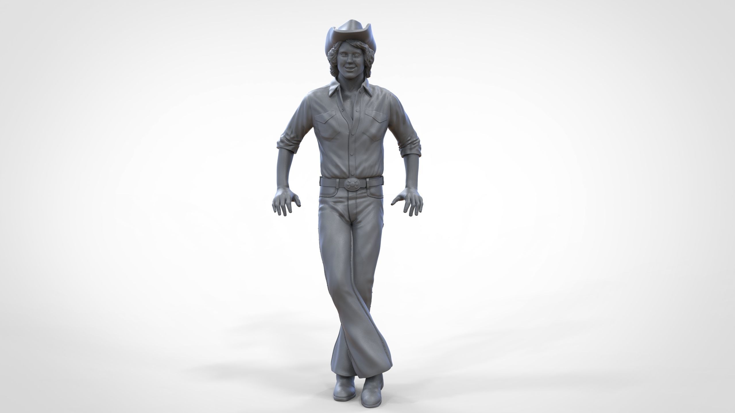 N1 Bo Duke The dukes of Hazzard 3D print model_40