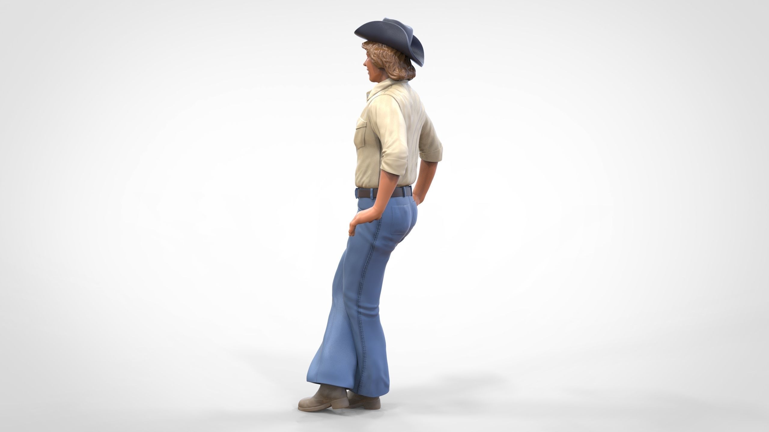N1 Bo Duke The dukes of Hazzard 3D print model_14