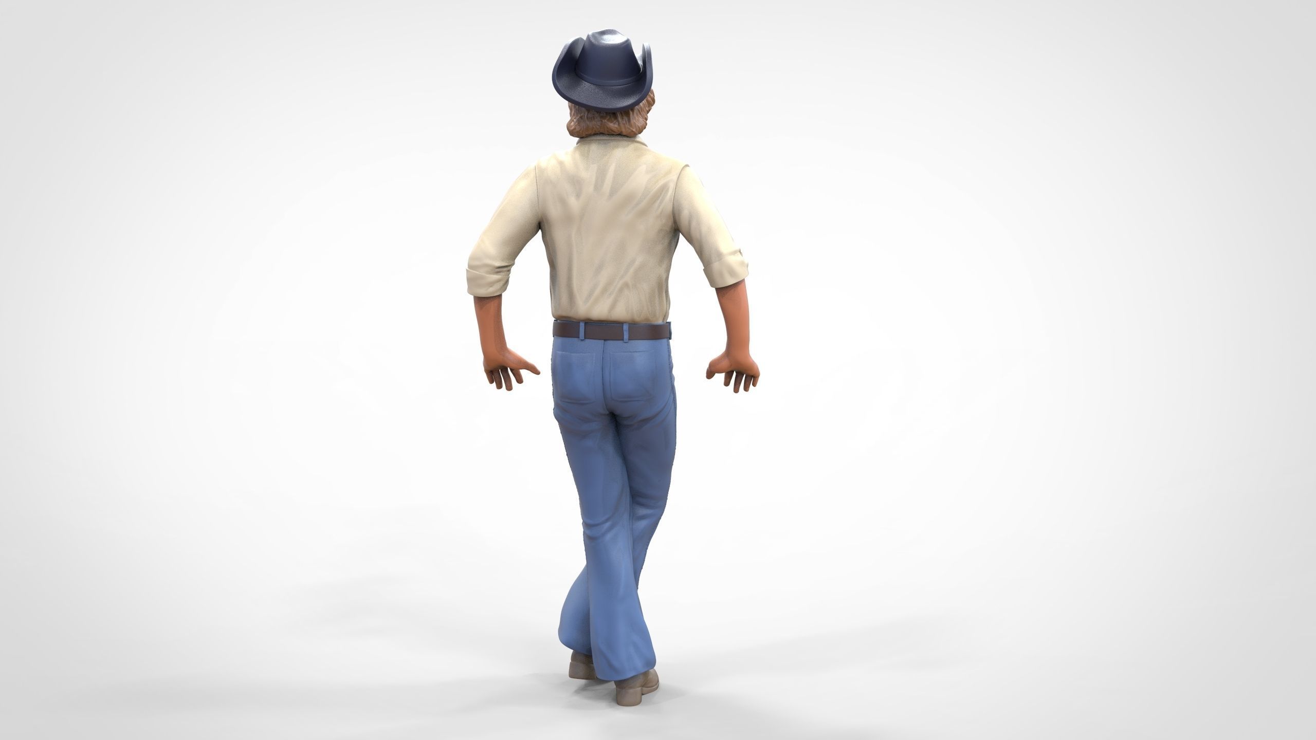 N1 Bo Duke The dukes of Hazzard 3D print model_22