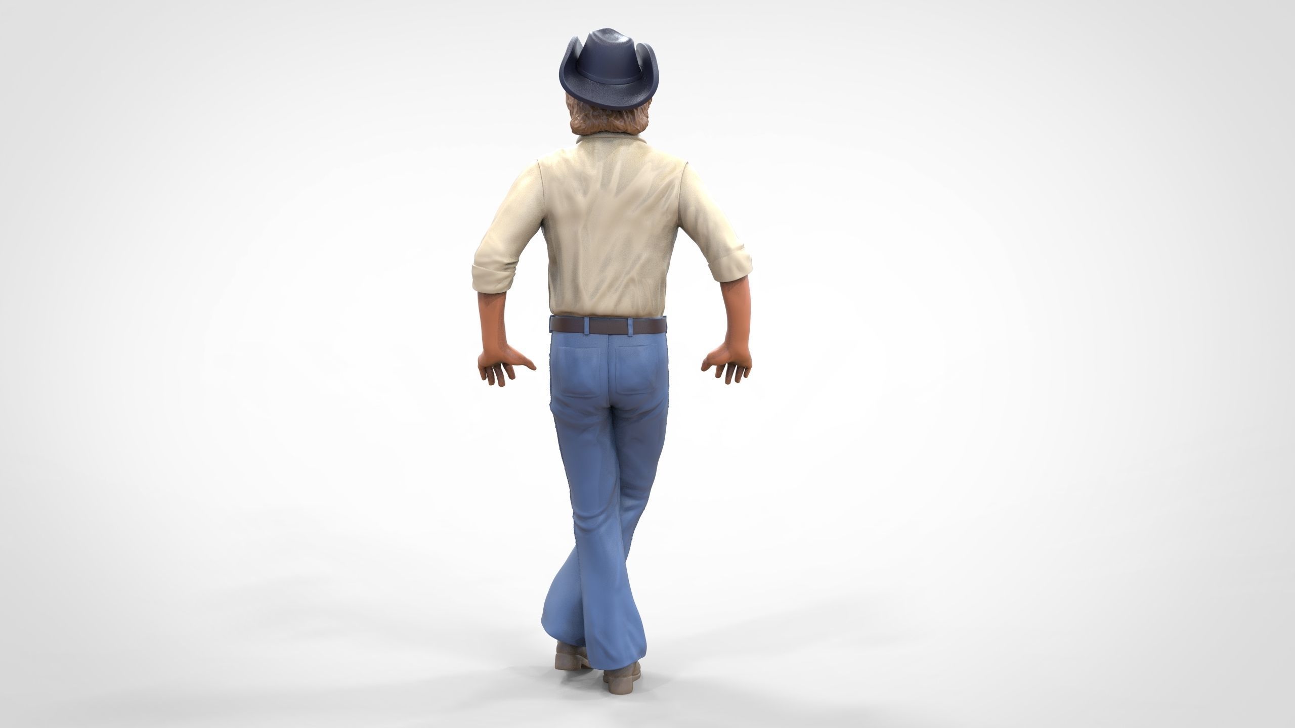 N1 Bo Duke The dukes of Hazzard 3D print model_21