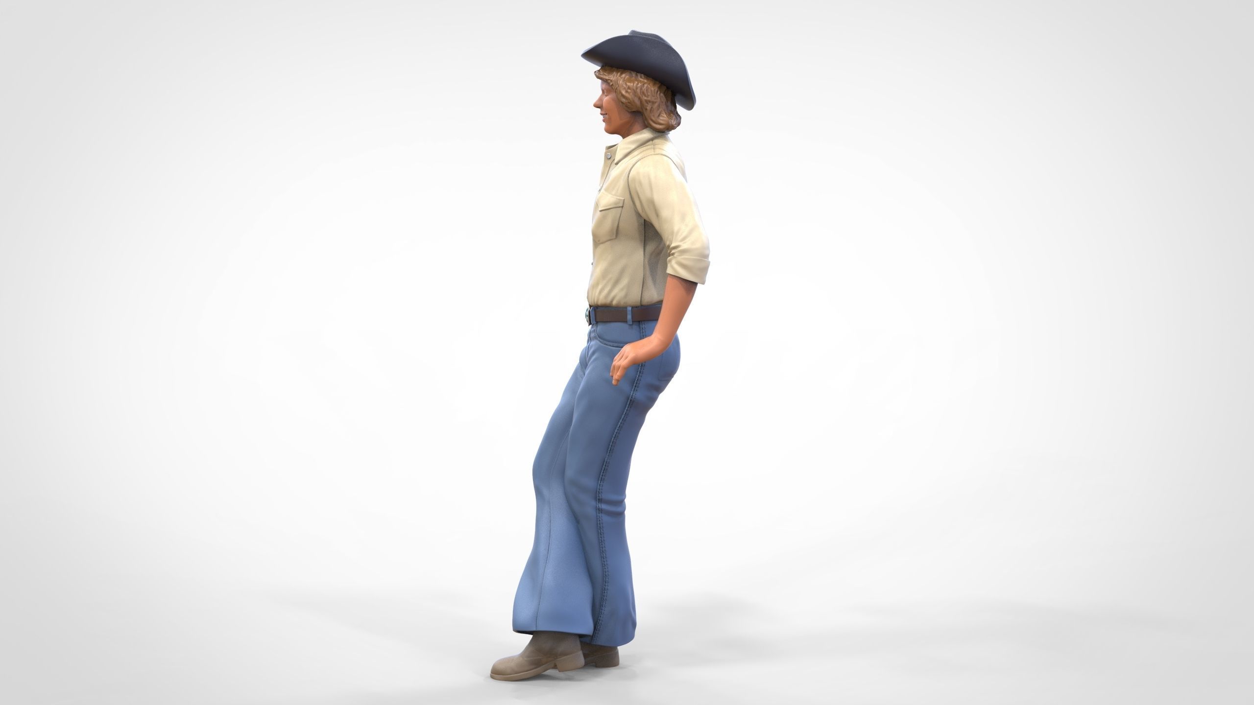 N1 Bo Duke The dukes of Hazzard 3D print model_12