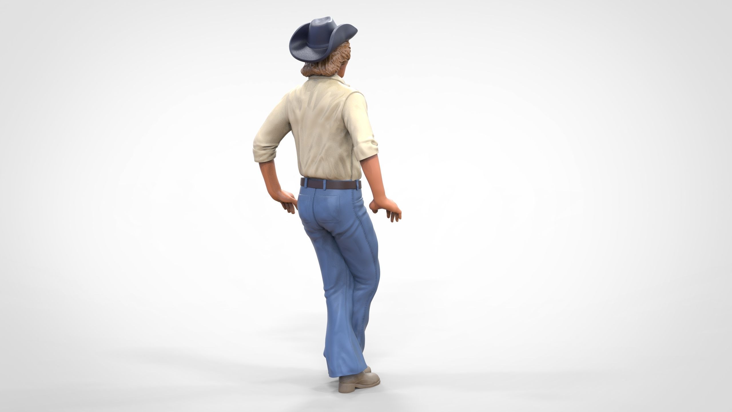 N1 Bo Duke The dukes of Hazzard 3D print model_25