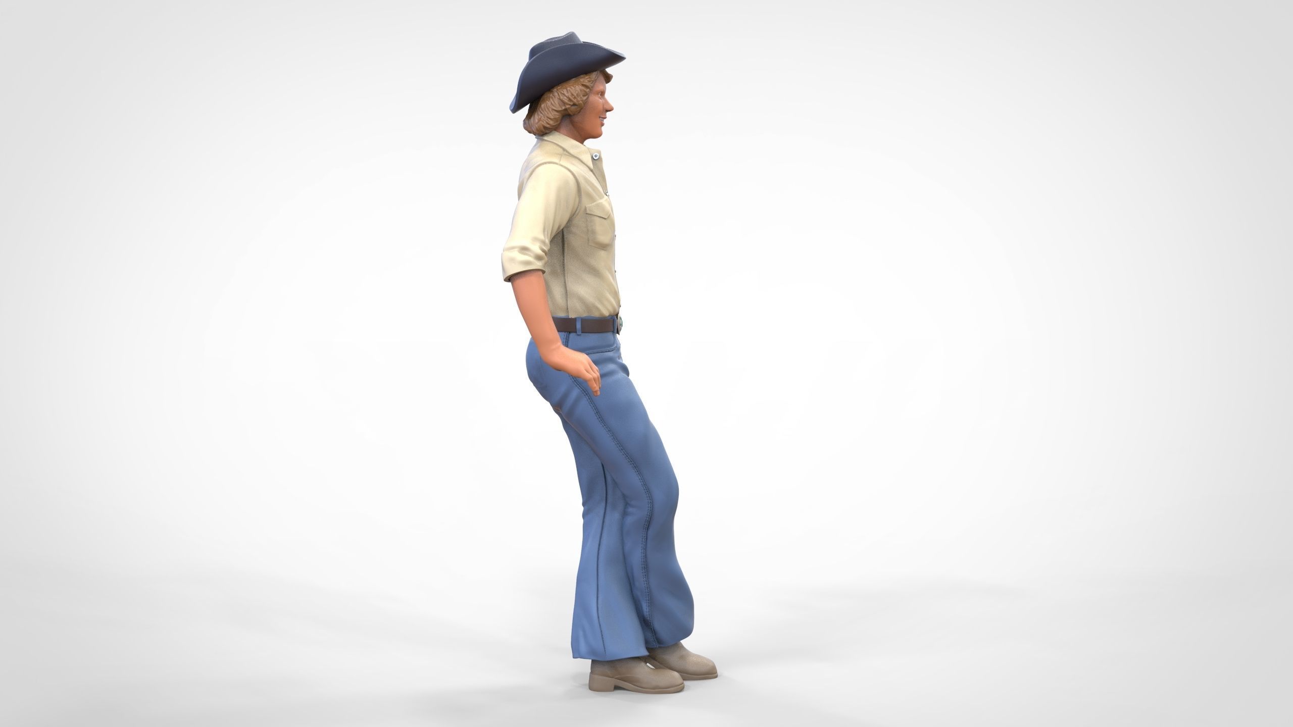 N1 Bo Duke The dukes of Hazzard 3D print model_30