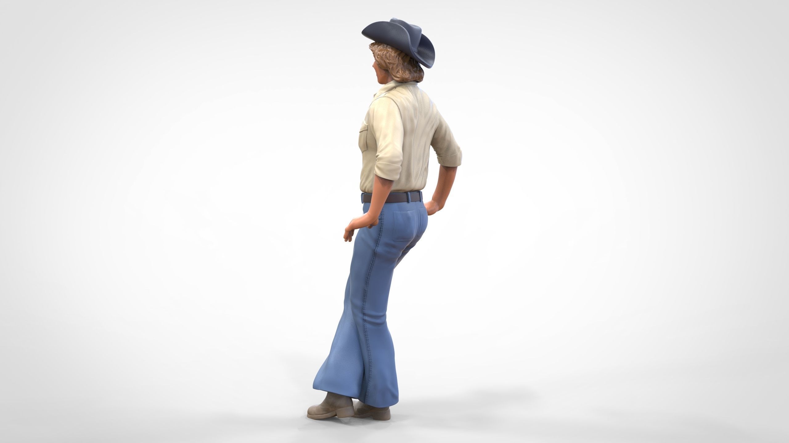 N1 Bo Duke The dukes of Hazzard 3D print model_15