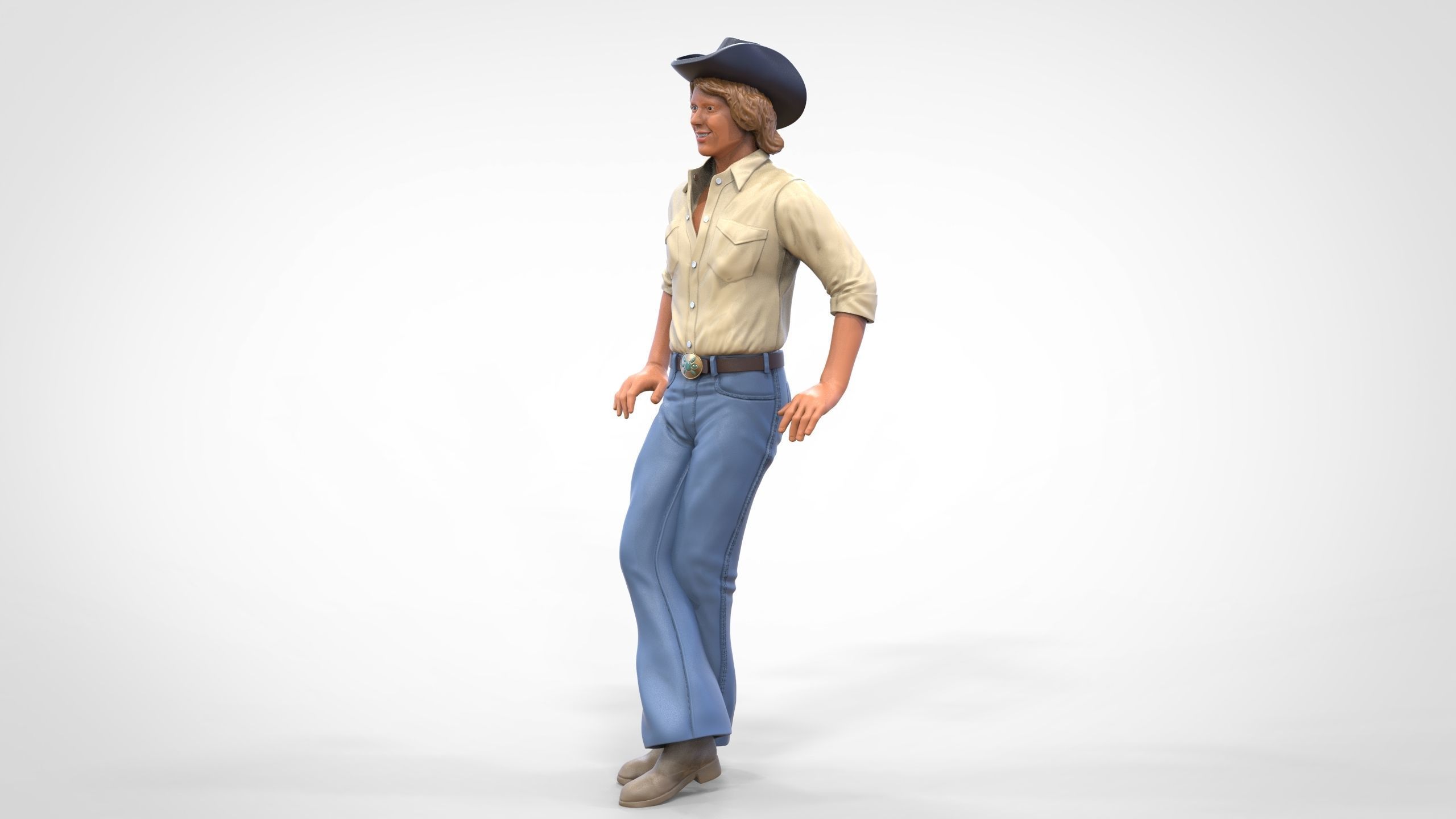 N1 Bo Duke The dukes of Hazzard 3D print model_8